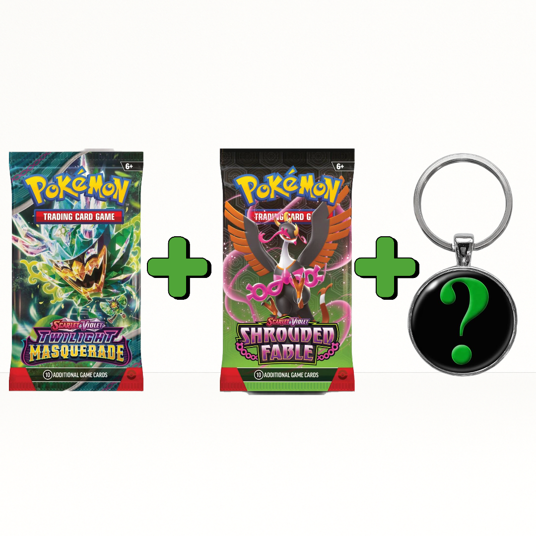 Pokemon S&V - Halloween Pouch [2 Packs + Keychain]